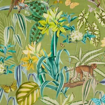 Barbados Palm Fabric by Prestigious Textiles - 3939/627 | Modern 2 Interiors