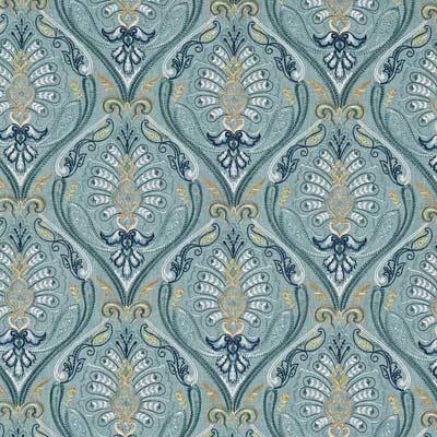 St Kitts Lagoon Fabric by Prestigious Textiles - 3942/77 | Modern 2 Interiors