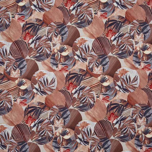 Osaka Papaya Fabric by Prestigious Textiles - 3949/428 | Modern 2 Interiors