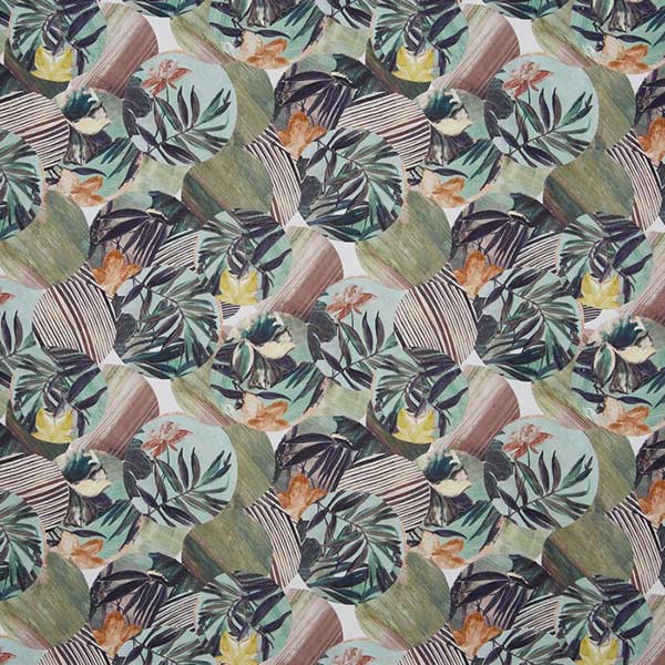 Osaka Green Tea Fabric by Prestigious Textiles - 3949/668 | Modern 2 Interiors
