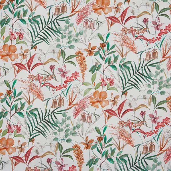 Honeysuckle Rosemary Fabric by Prestigious Textiles - 8733/362 | Modern 2 Interiors