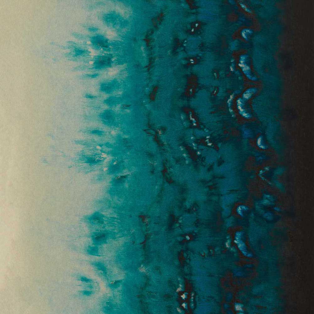 Disperse Teal Wallpaper