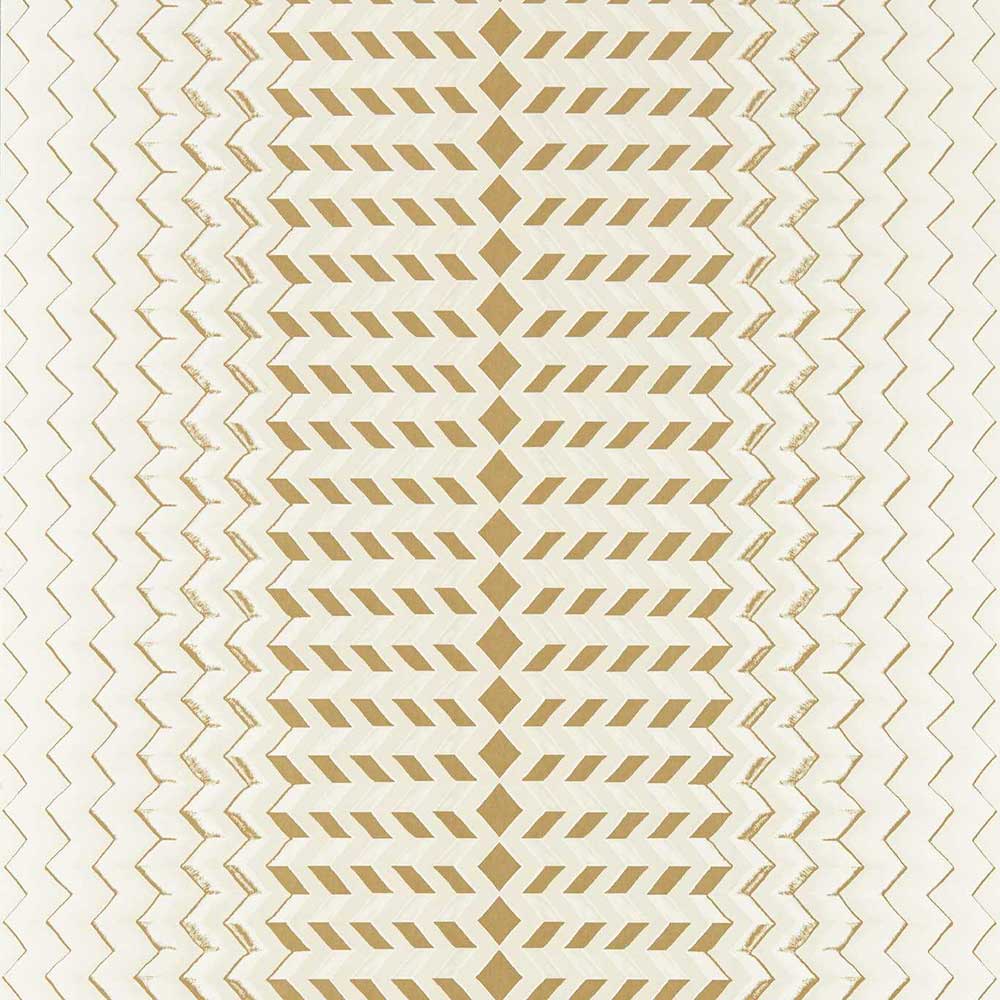 Fragment Natural & Gold Wallpaper