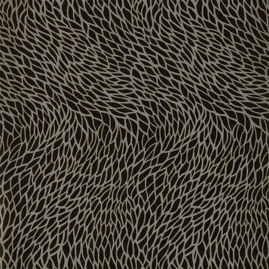 Corallino Noir Wallpaper