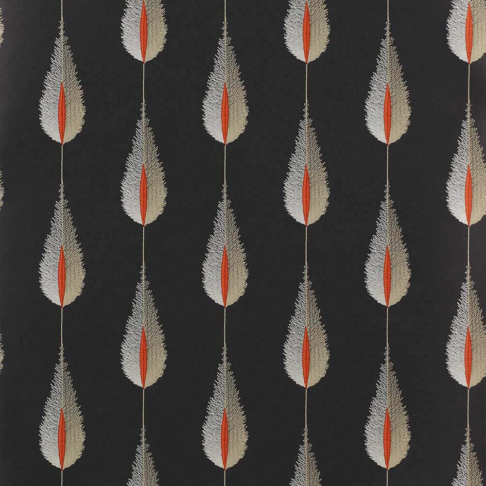 Jane Churchill Plato Wallpaper | Black | J156W-05