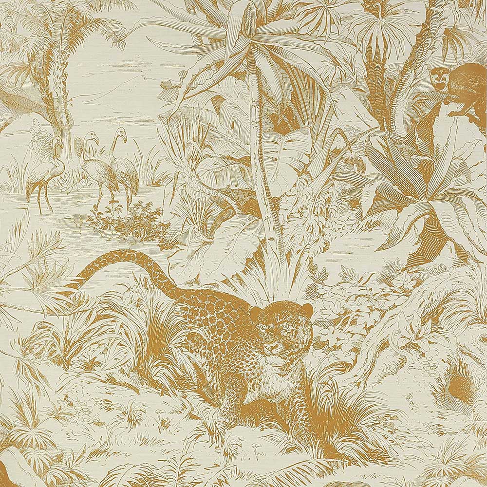 Salvator Ocre Wallpaper
