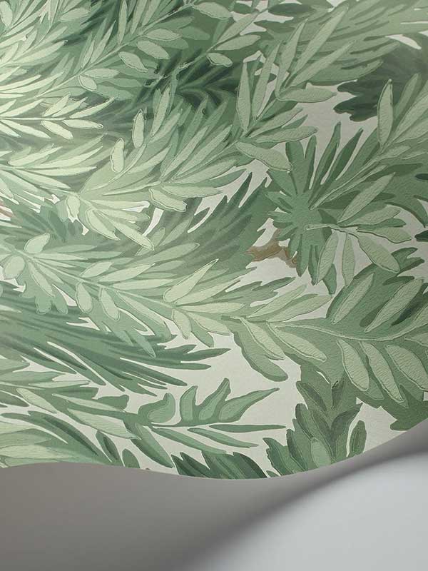 Floral and botanical wallpaper pattern