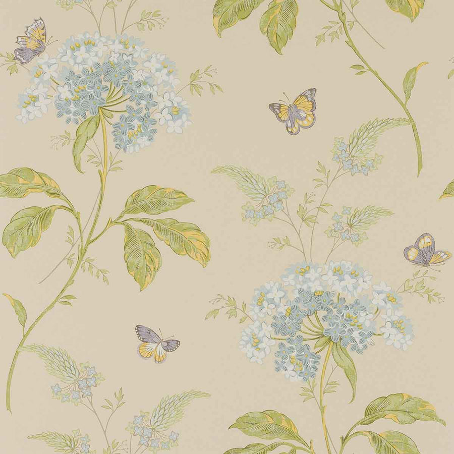 Colefax & Fowler Messina Wallpaper | Blue & Green | 07132/05