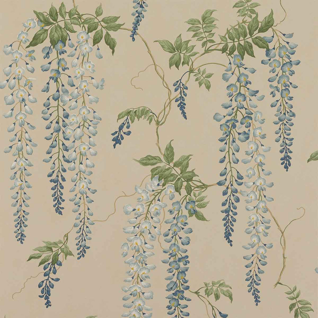 Colefax & Fowler Seraphina Wallpaper | Blue & Green | 07157/07