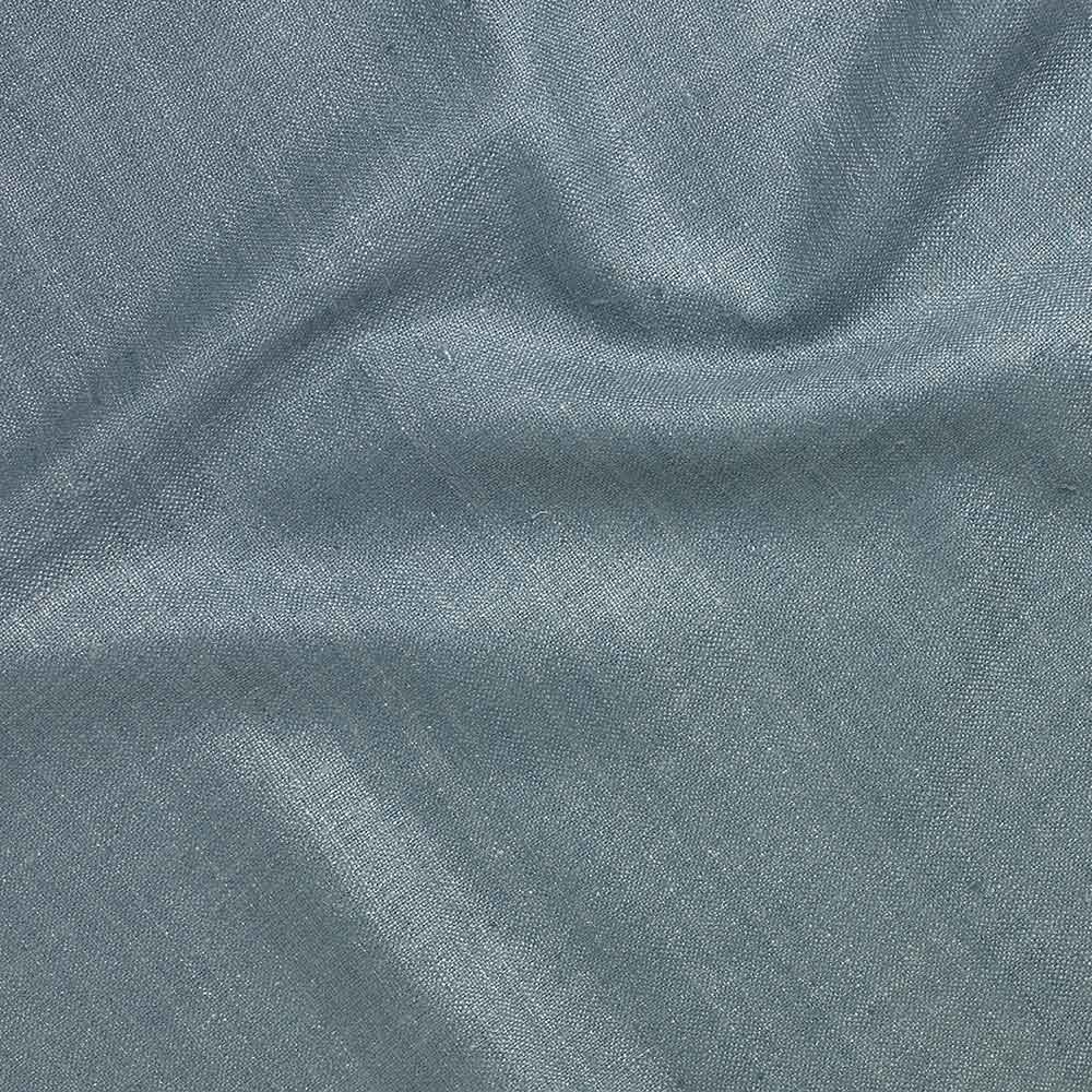 Simla Silk Gustavian Blue Fabric