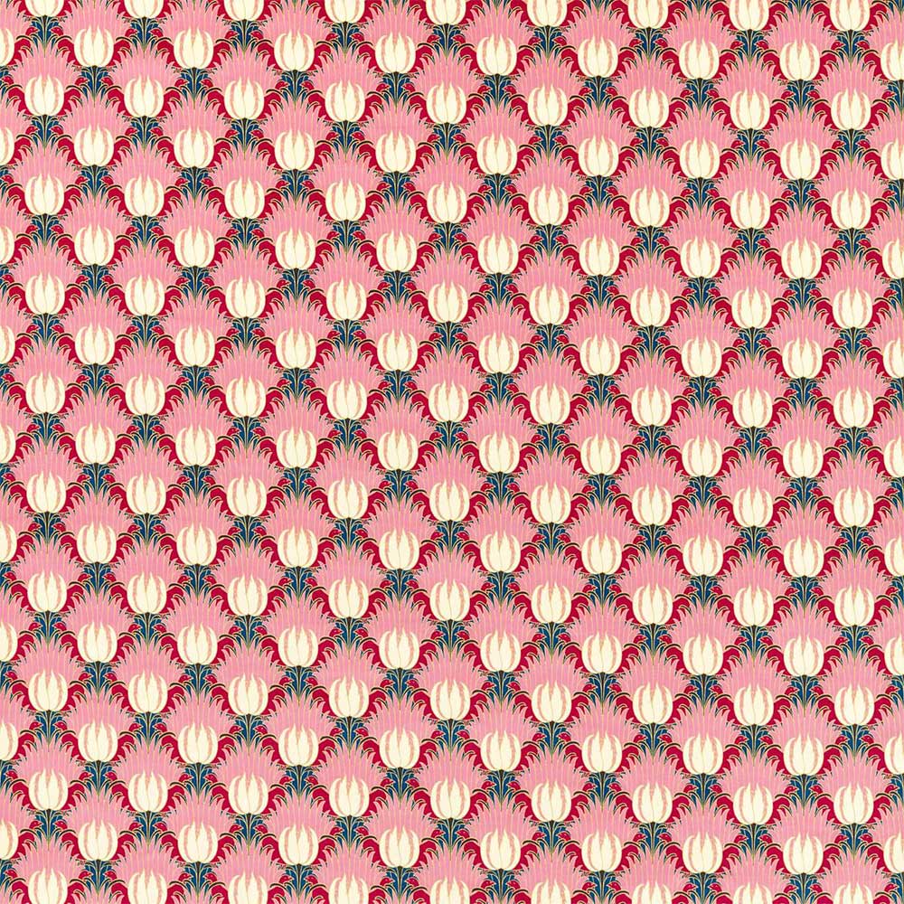 Tulip & Bird Amaranth & Blush Fabric