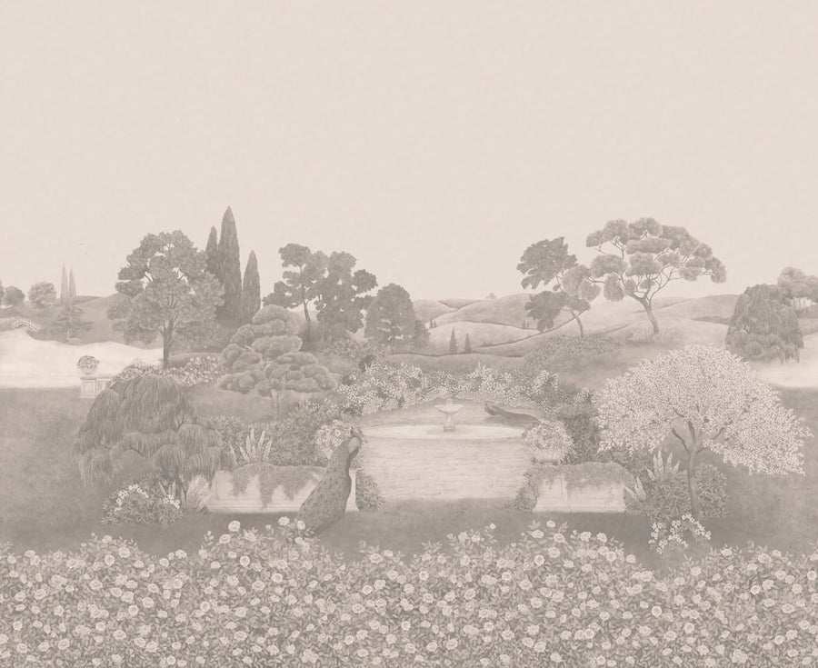 Cole & Son Idyll Wallpaper | Platinum Pearl | 120/1002M