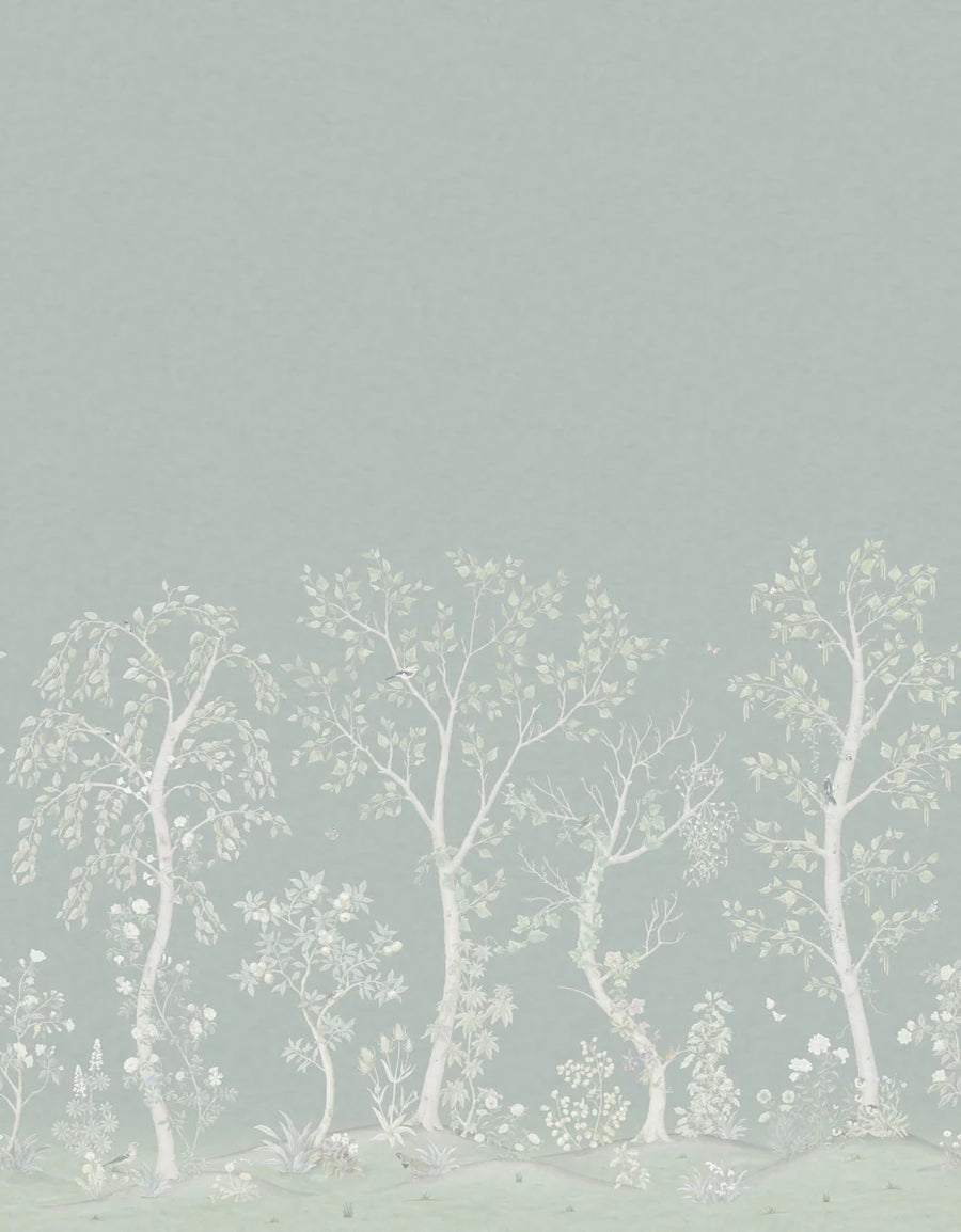 Cole & Son Seasonal Woods Wallpaper | Sage | 120/6020