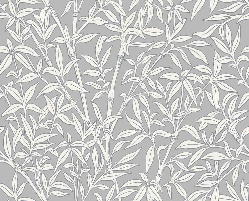 Bamboo Morning Frost Wallpaper