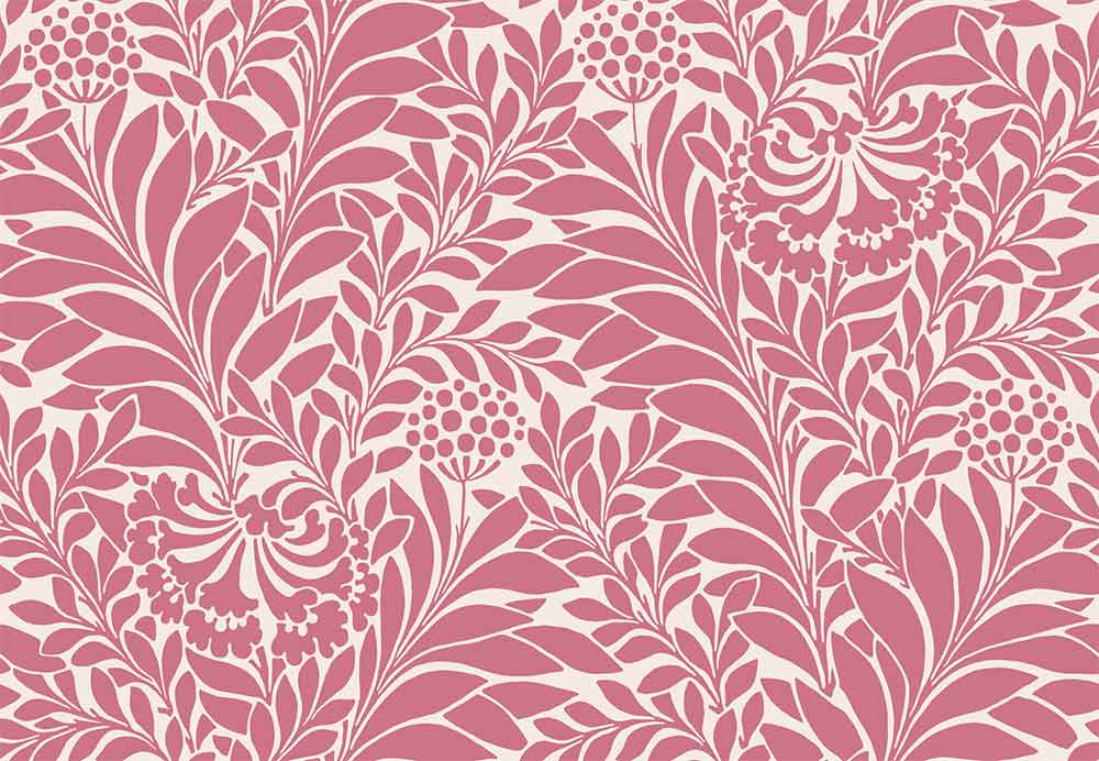 Honeysuckle Raspberry Wallpaper