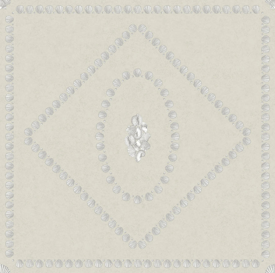 Cole & Son Conchiglie Wallpaper | Pearl on Parchment | 123/5024