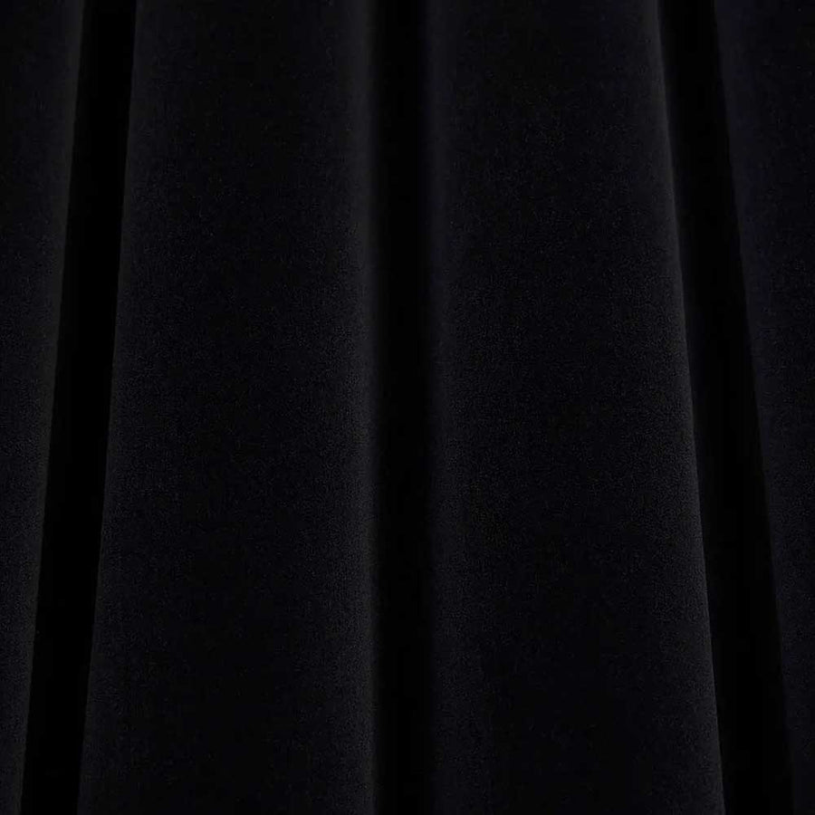 Cole & Son Colour Box Velvet Fabric | Black | F111/11044