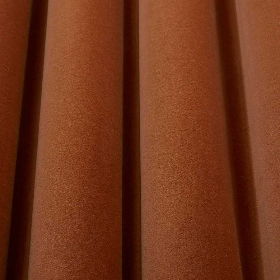 Cole & Son Colour Box Velvet Fabric | Ginger | F111/11045