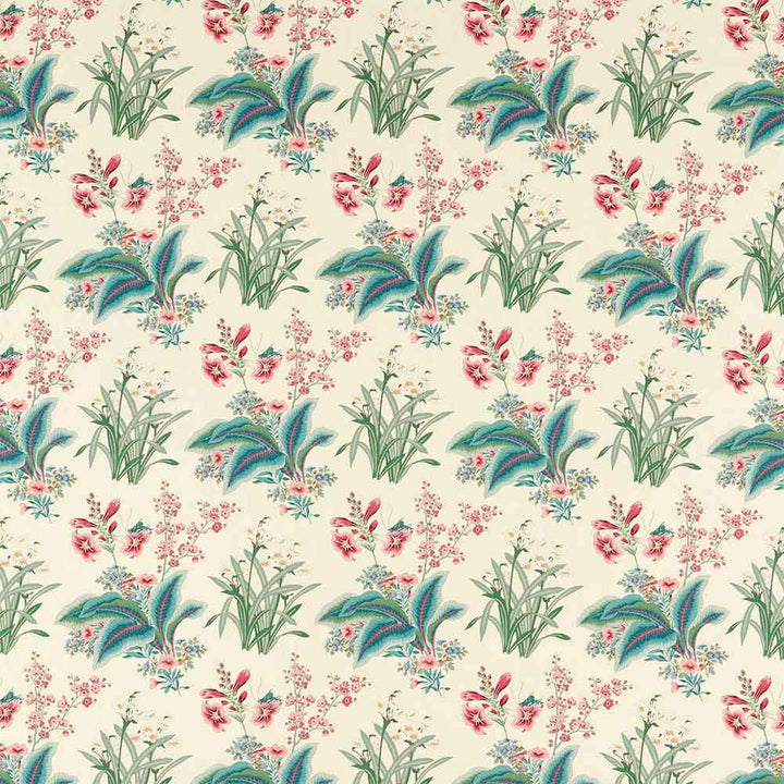 Enys Garden Blush & Jade Fabric