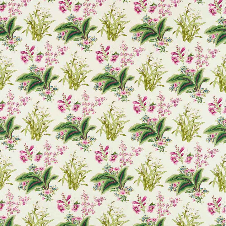 Enys Garden Rose &  Leaf Fabric