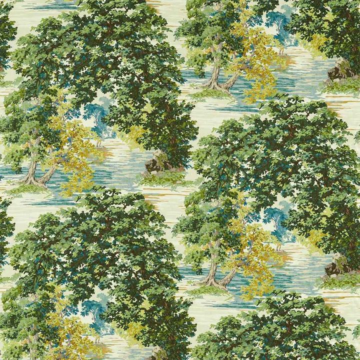 Ancient Canopy Sap Green Fabric