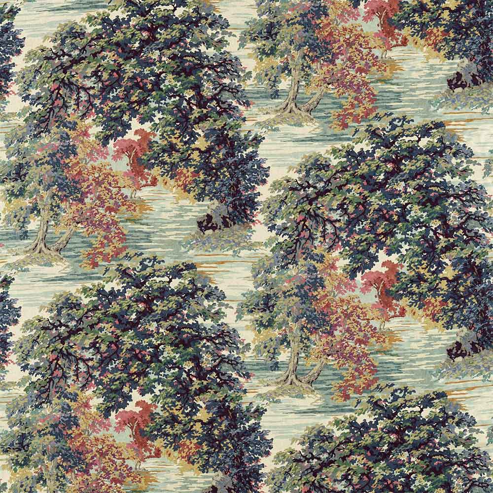 Ancient Canopy Forest Green Fabric