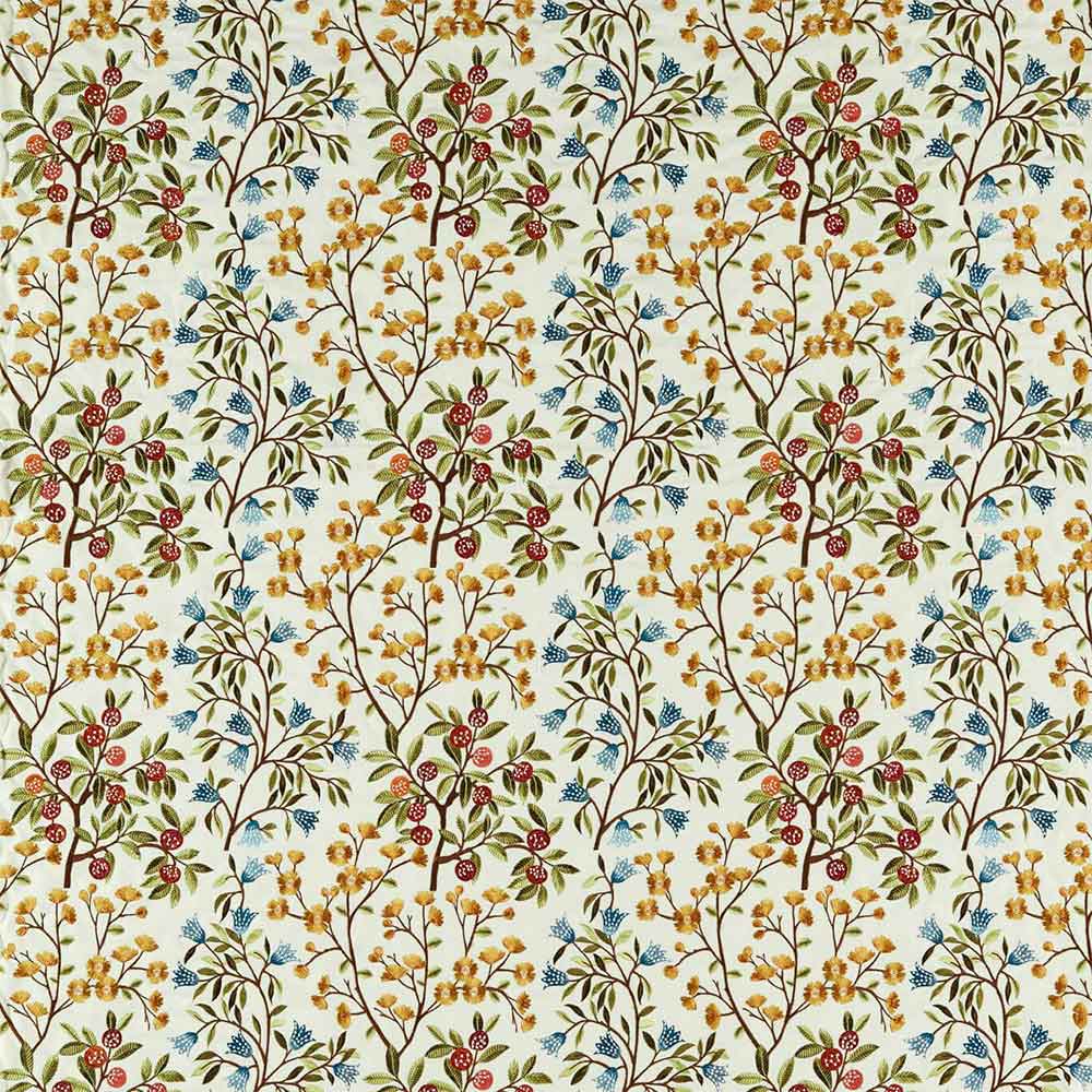 Foraging Rowan Berry Fabric