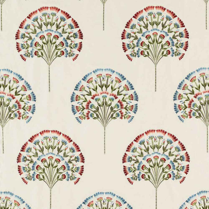 Wild Tulip Cranberry & Ivory Fabric