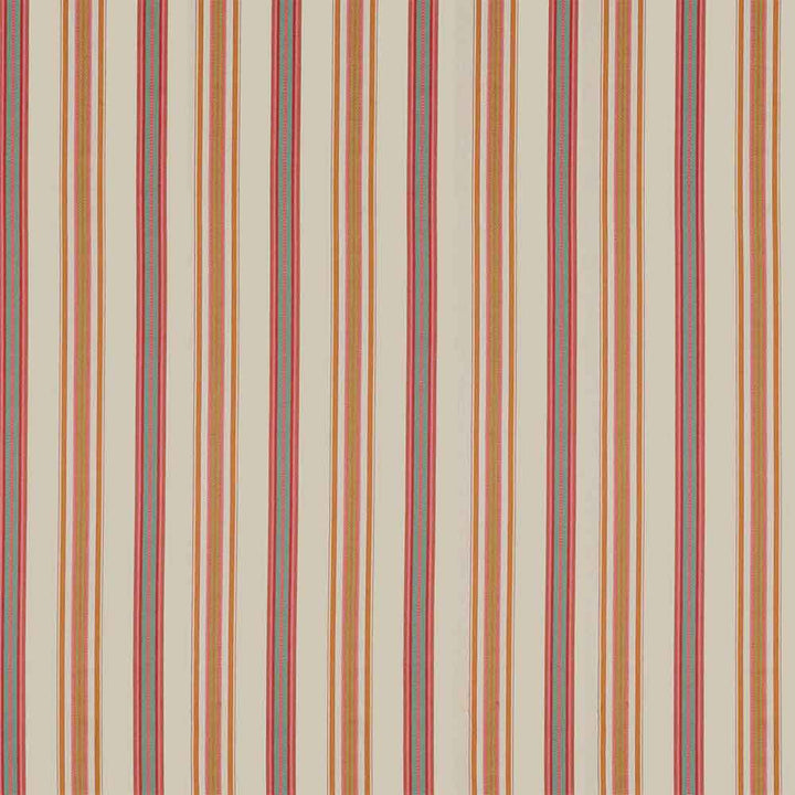 Valley Stripe Rowan Berry & Cream Fabric