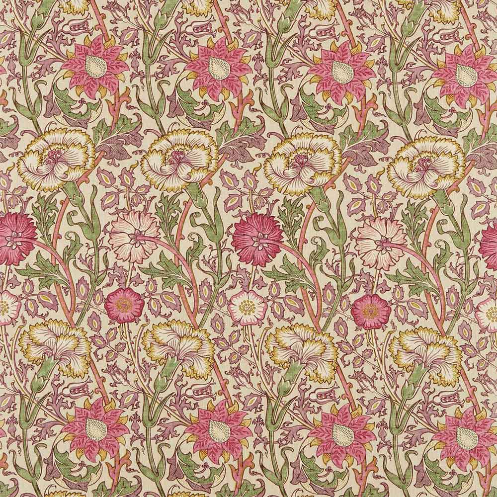 Pink & Rose Manilla & Wine Fabric