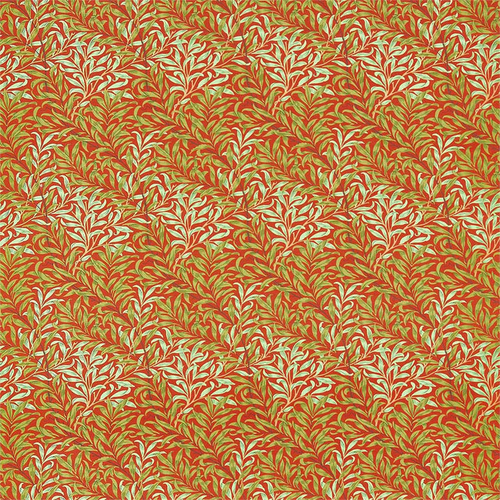 Willow Bough Tomato & Olive Fabric