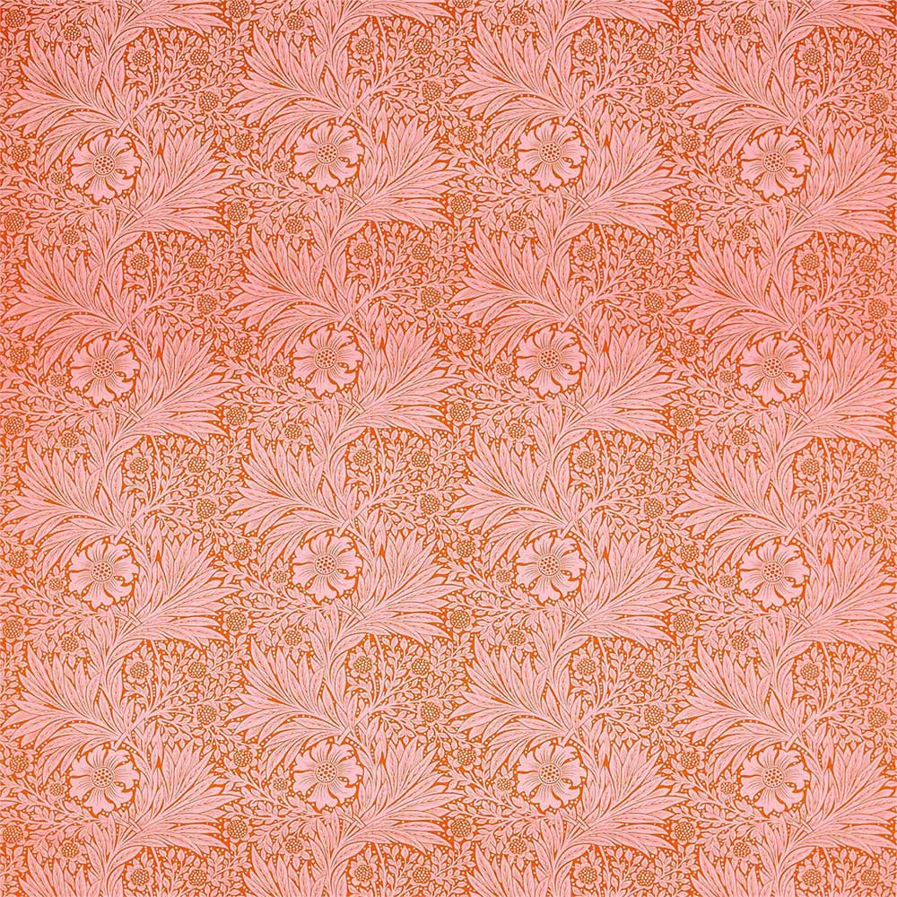 Marigold Orange & Pink Fabric