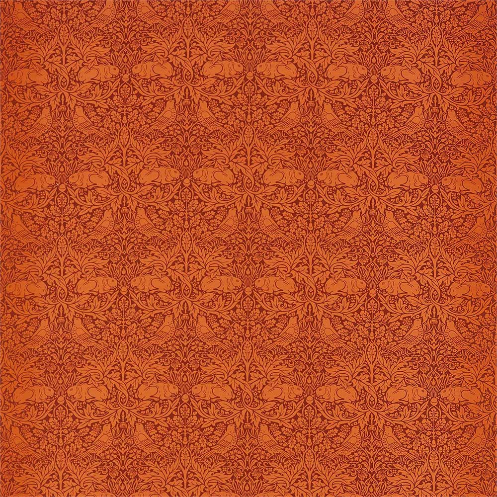 Brer Rabbit Burnt Orange Fabric