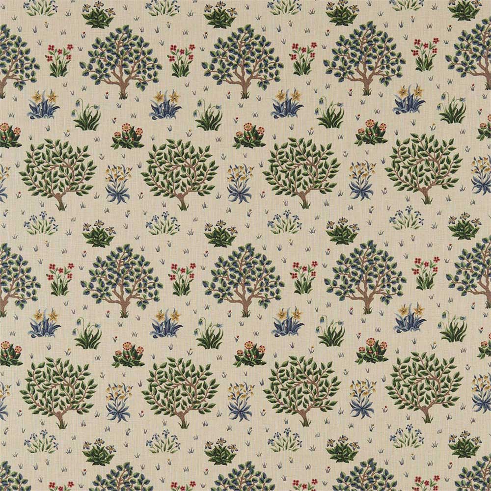 Orchard Forest & Indigo Fabric