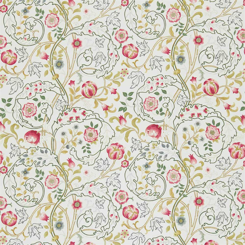 Mary Isobel Pink & Ivory Fabric