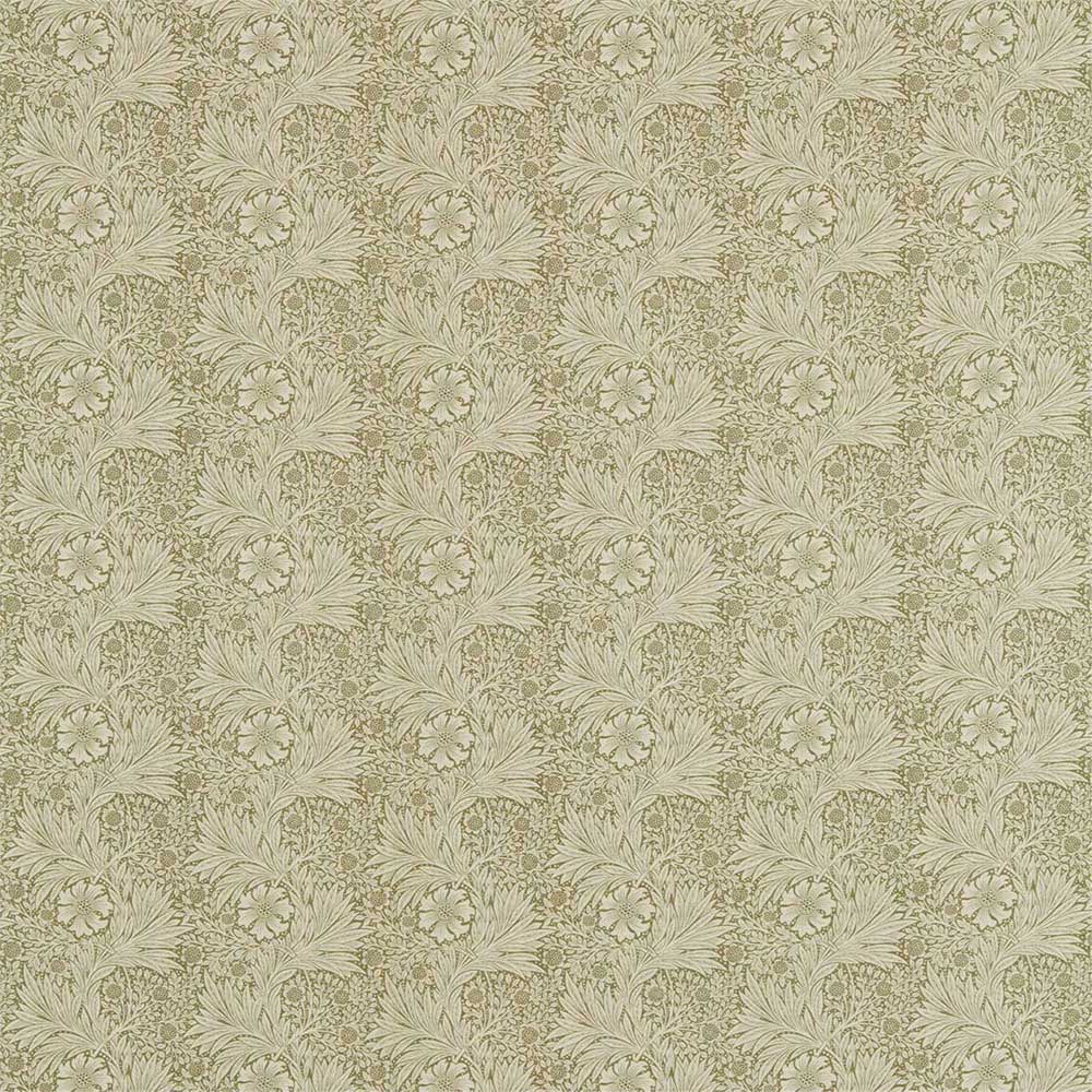 Marigold Olive & Linen Fabric