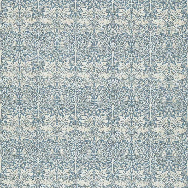 Brer Rabbit Slate & Vellum Fabric