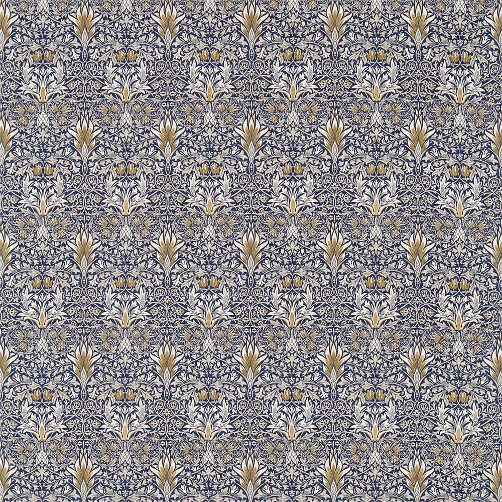 Snakeshead Indigo & Hemp Fabric