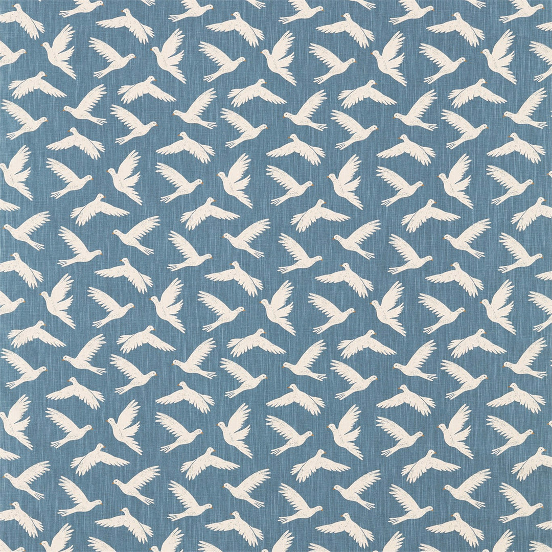 Paper Doves Denim Fabric