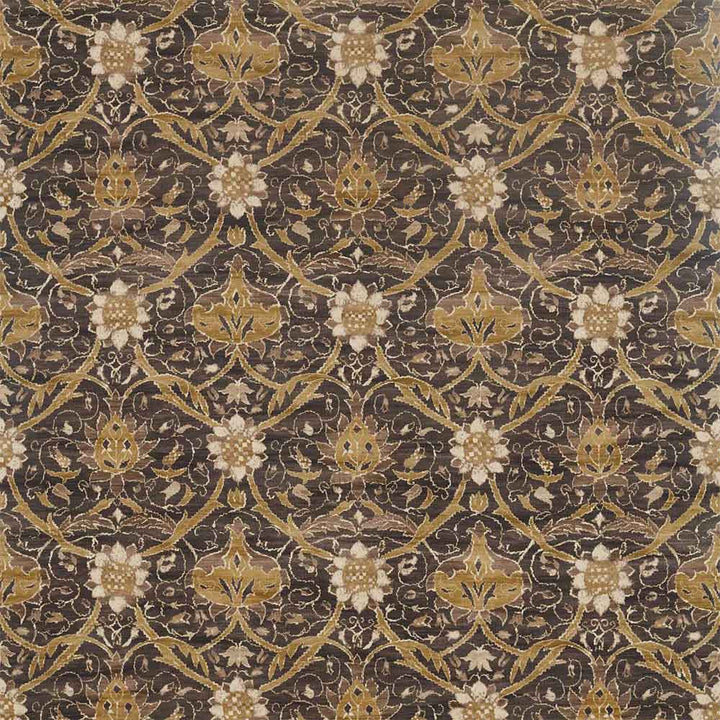 Montreal Charcoal & Mustard Fabric