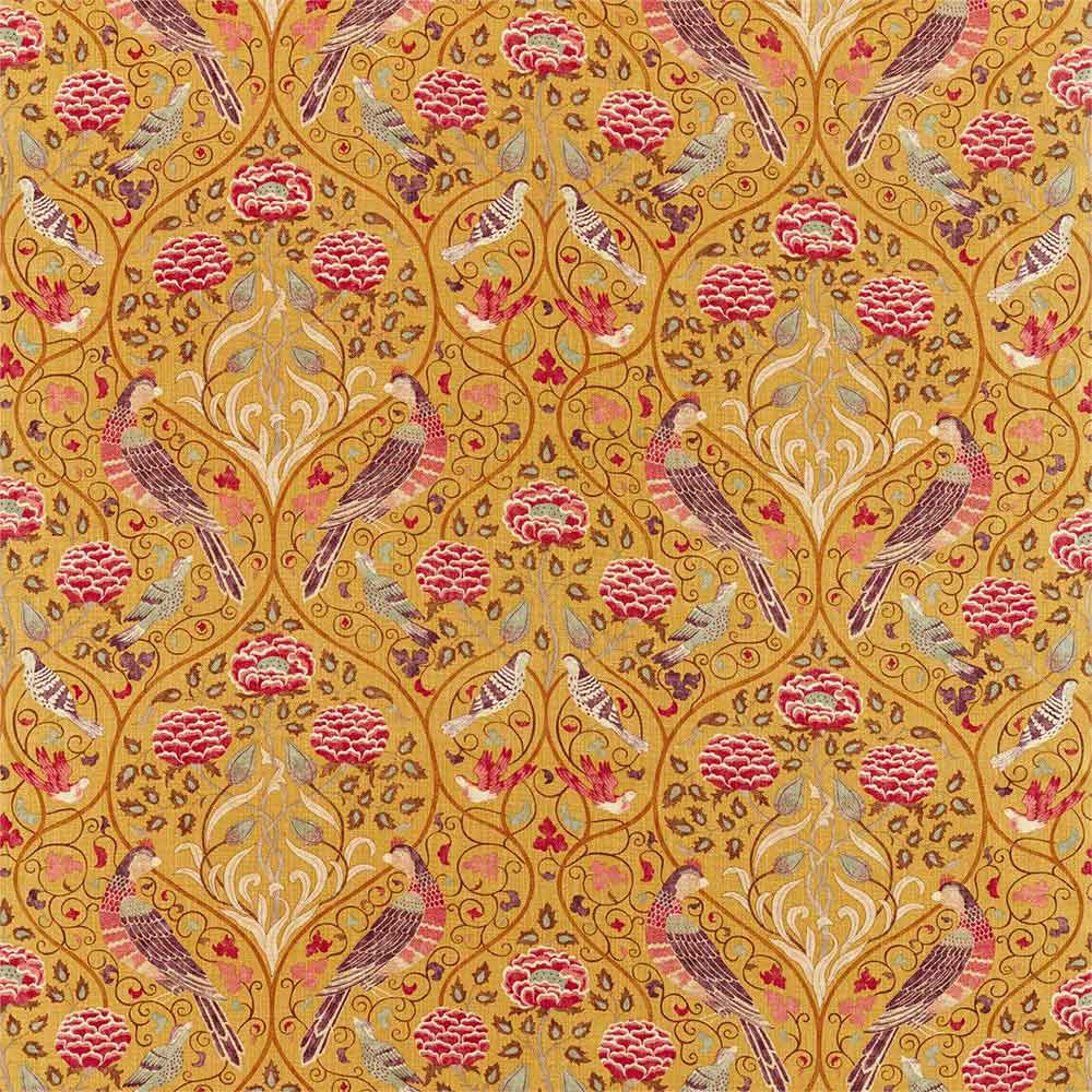 Seasons By May Saffron Fabric