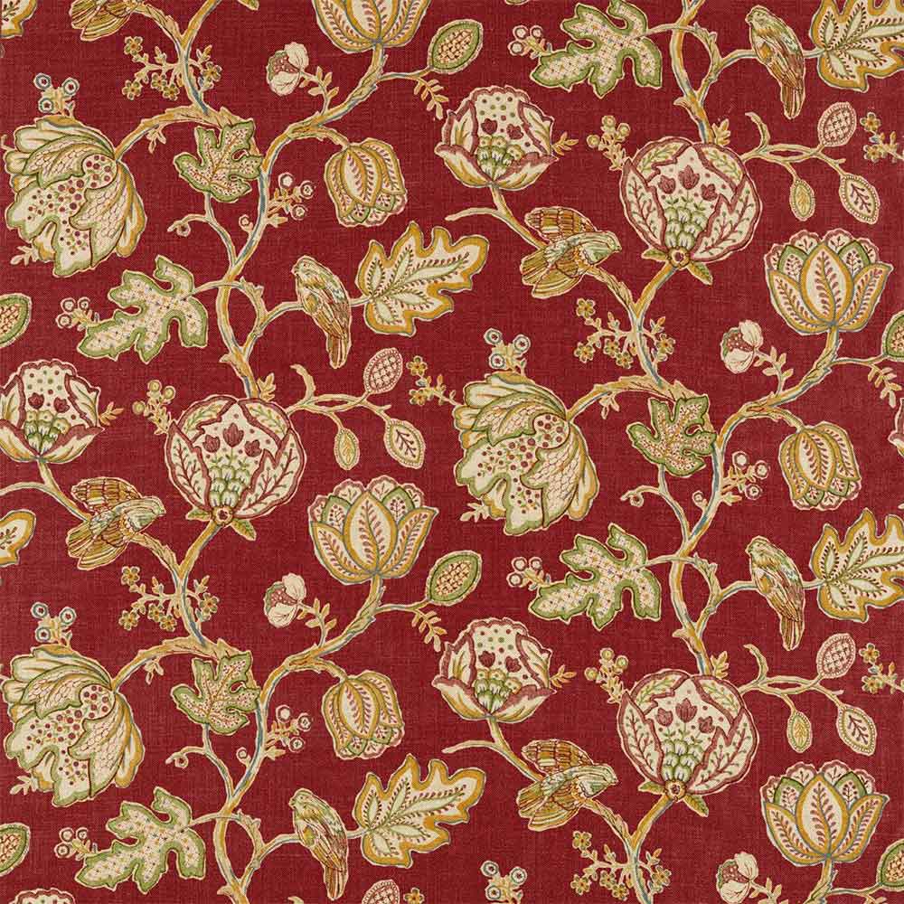 Theodosia Red Fabric