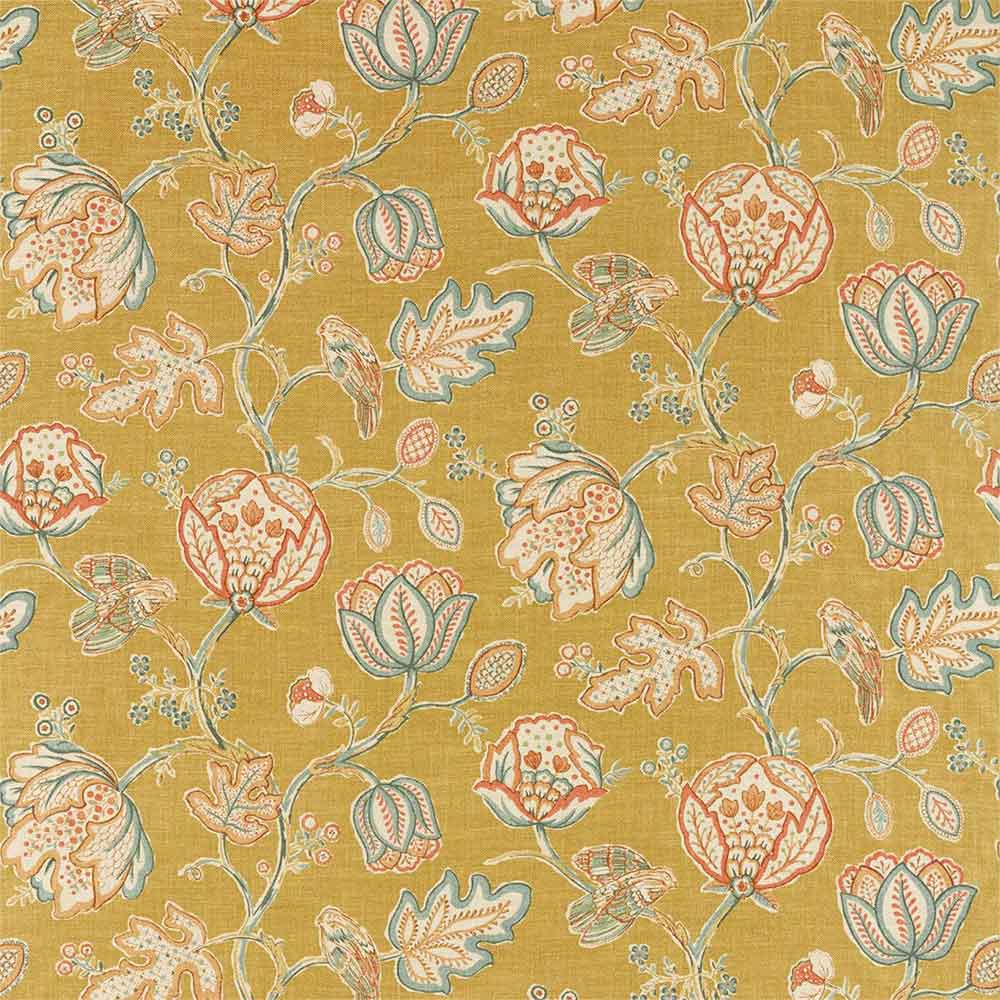 Theodosia Saffron Fabric