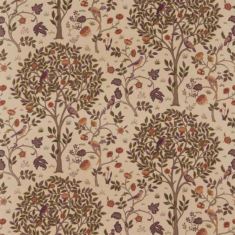 Kelmscott Tree Mulberry & Russet Fabric