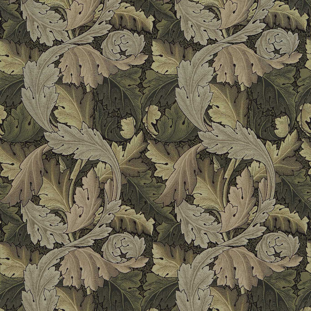 Acanthus Tapestry Forest & Hemp Fabric