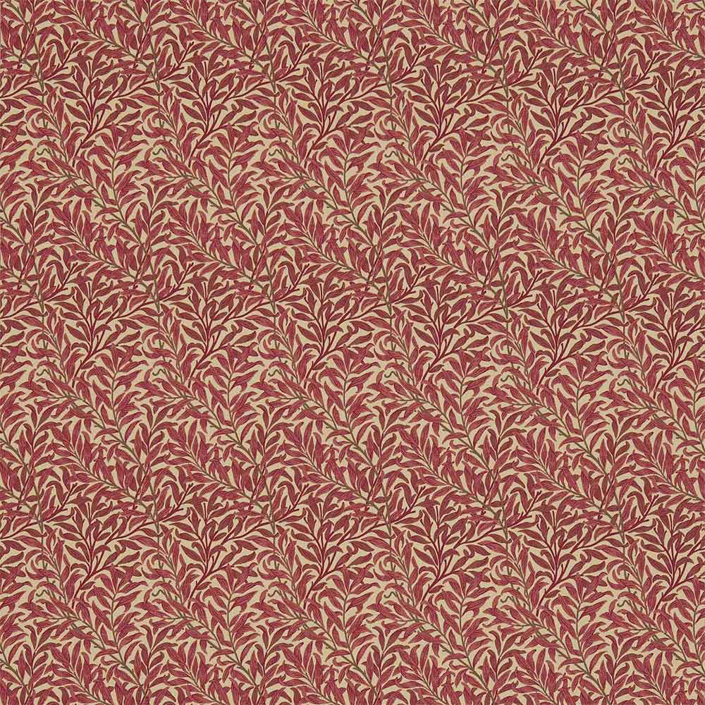 Willow Bough Crimson & Manilla Fabric