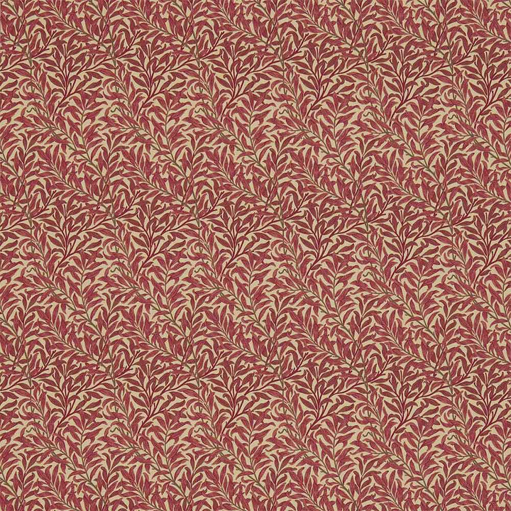 Willow Bough Crimson & Manilla Fabric