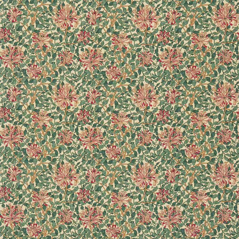 Honeysuckle Cream & Wine Fabric