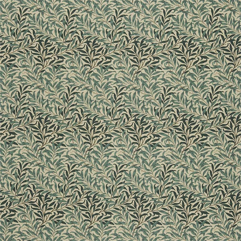 Willow Bough Taupe & Green Fabric