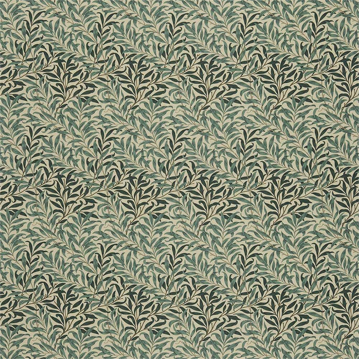 Willow Bough Taupe & Green Fabric